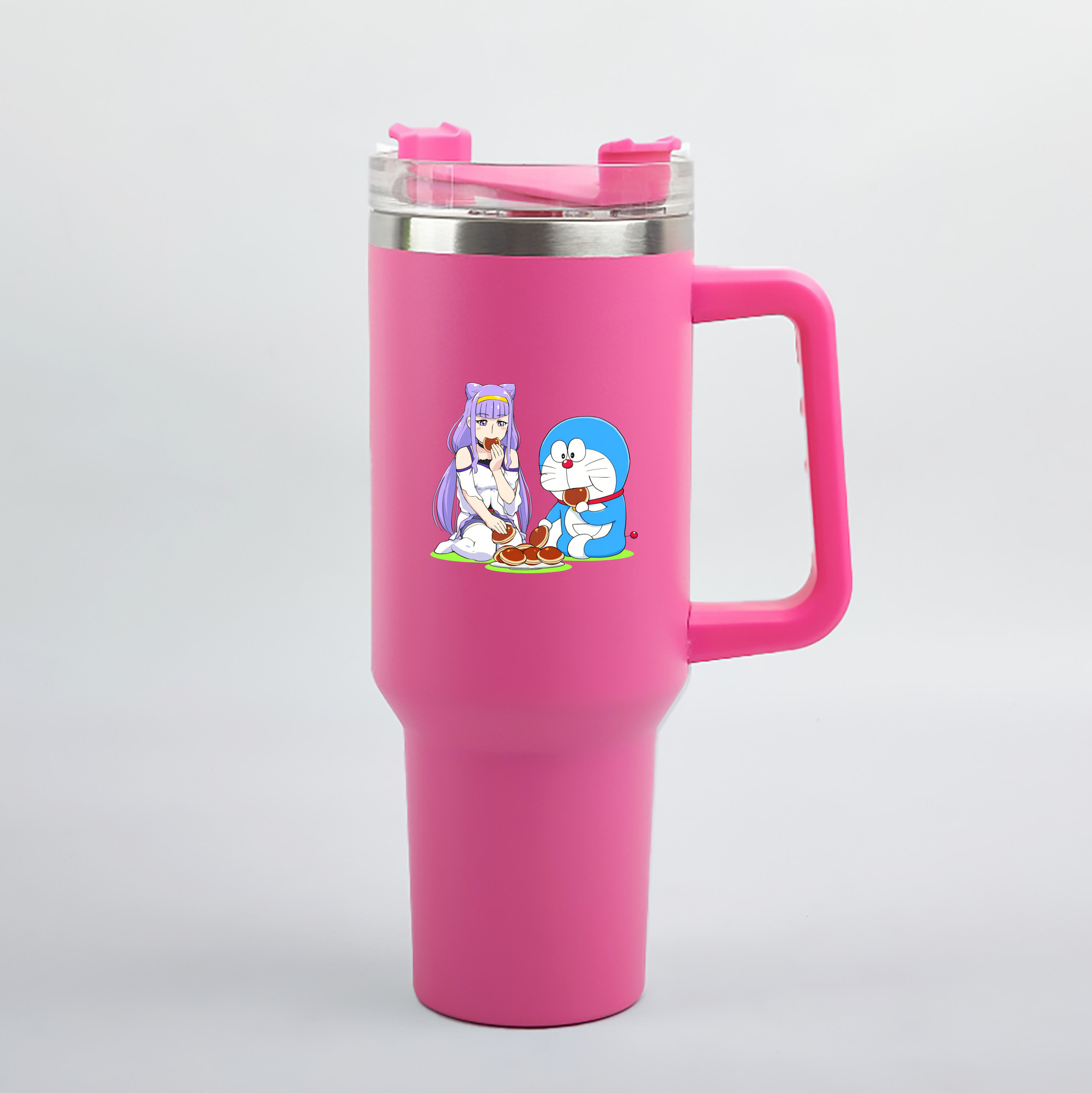 （画像用） ドラえもん Doraemon 1200mL車用タンブラー（カラープリント）